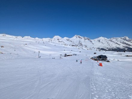 On tartiflette we ski 