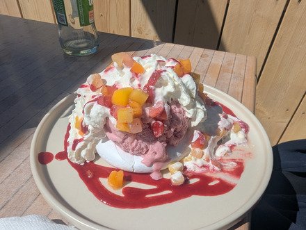 On tartiflette we ski 