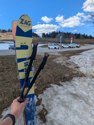 ski de printemps vue sur L&eacute;man ? 