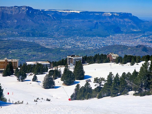 Chamrousse : session ski d'avril