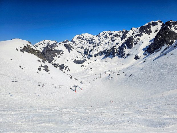 Chamrousse : session ski d'avril