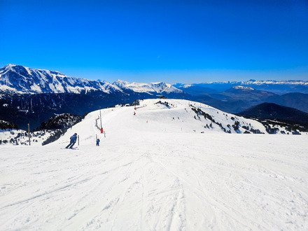Chamrousse : session ski d'avril
