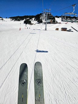 Chamrousse : session ski d'avril