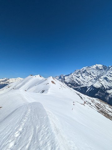 Micro aventure: travers&eacute;e Les Contamines / St Gervais par le mont joly 