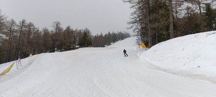 Une m&eacute;t&eacute;o peu engageante, mais du bon ski