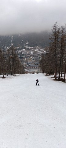 Une m&eacute;t&eacute;o peu engageante, mais du bon ski