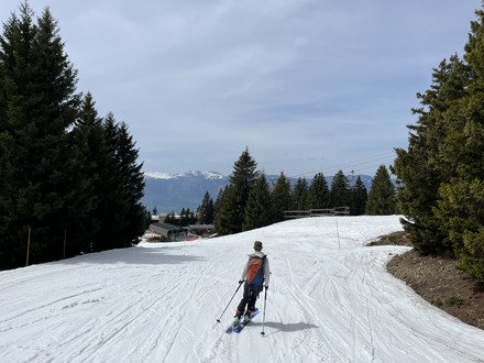 Un vendredi sur les skis