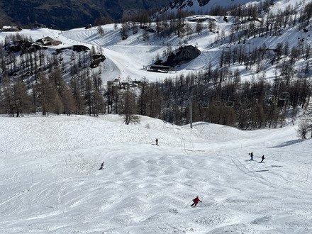 On profite (encore) du soleil et de la neige 