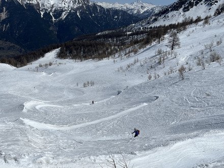 On profite (encore) du soleil et de la neige 