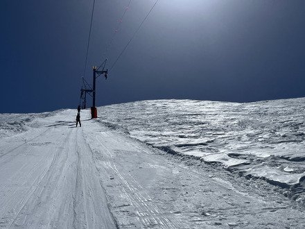 On profite (encore) du soleil et de la neige 