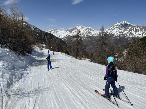 On profite (encore) du soleil et de la neige 
