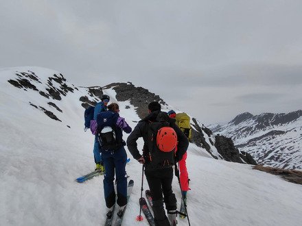 Wk dans le Queyras sous tout les temps et toutes les neiges 