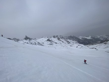 Wk dans le Queyras sous tout les temps et toutes les neiges 