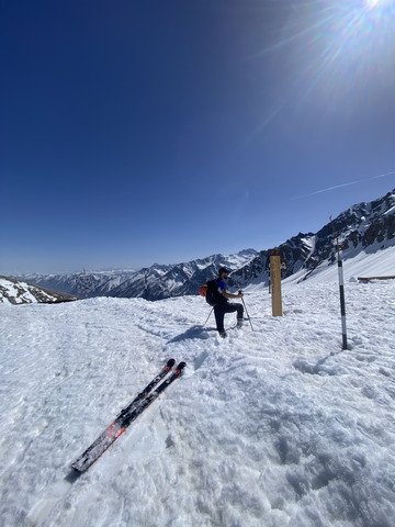 Wk dans le Queyras sous tout les temps et toutes les neiges 