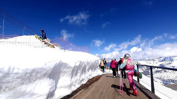 Sessions glisses printemps dans un paysage grandiose !