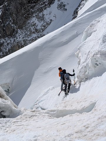 Visite &agrave; l'ex-plus haut sommet des Alpes fran&ccedil;aises