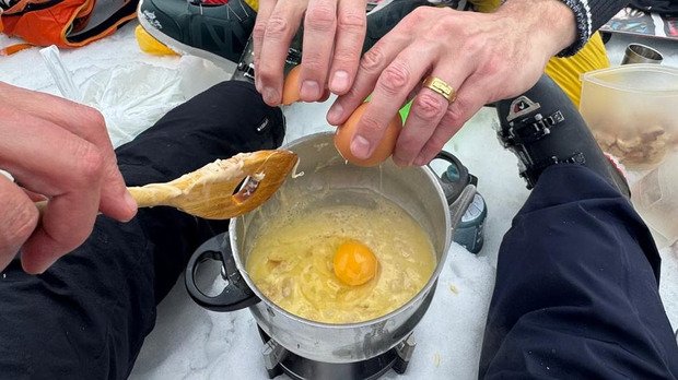 Fondue sur neige fondue pour les fondue