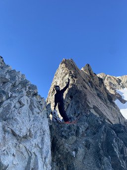 Freerando autour de la Meije