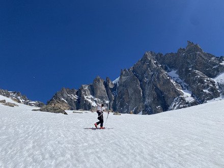 Freerando autour de la Meije