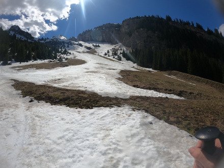 Un petit coucou au TS4 du col