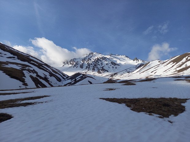 Cervieres j2 : Sommet du grand vallon 