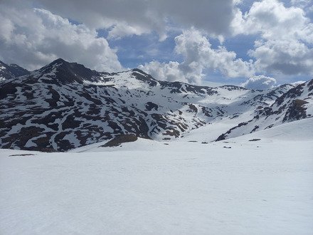Cervieres j2 : Sommet du grand vallon 