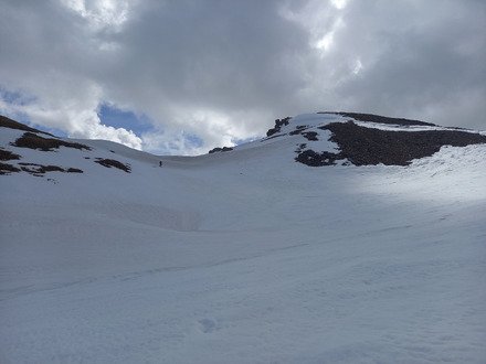 Cervieres j2 : Sommet du grand vallon 
