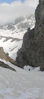 Pas de regel, mais du bon ski dans les couloirs