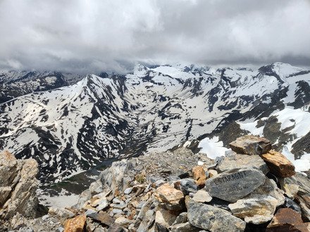 Pic d'Estaragne (3006 m) en solo