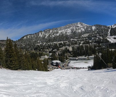 Pas le seul a ne pas vouloir ranger les ski
