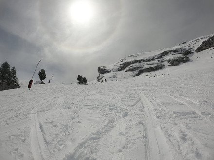 Pas le seul a ne pas vouloir ranger les ski