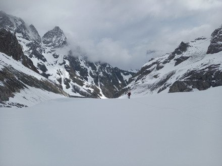 Ambiance sur le Glacier noir 🤩