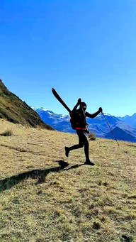 Descente de ski ! Cassini c'est fun 😝