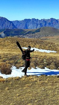 Descente de ski ! Cassini c'est fun 😝