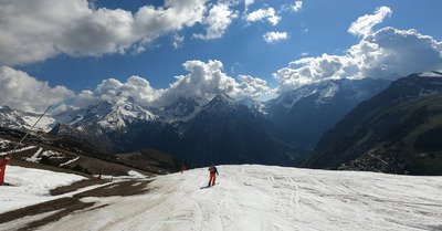 Les 2 Alpes lundi 2 mai 2022