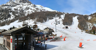 Val d'Isère jeudi 21 avril 2022