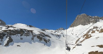 Tignes lundi 18 avril 2022