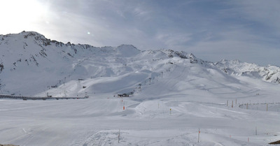 Val d'Isère mardi 12 avril 2022