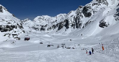 Chamrousse dimanche 10 avril 2022