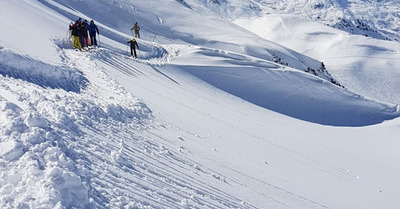 Val Thorens lundi 4 avril 2022