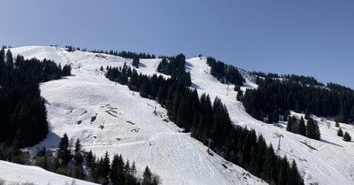 Les Gets lundi 28 mars 2022