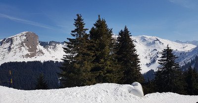 Les Gets lundi 7 mars 2022