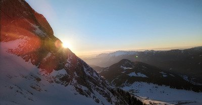 La Clusaz dimanche 27 f&eacute;vrier 2022
