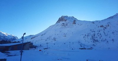 Tignes dimanche 27 f&eacute;vrier 2022