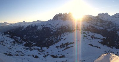 Les Crosets dimanche 27 f&eacute;vrier 2022