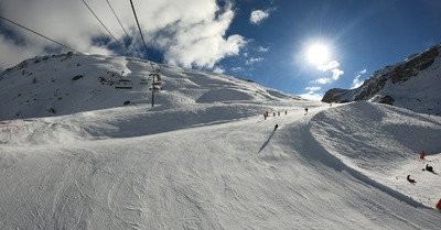 Tignes dimanche 20 f&eacute;vrier 2022