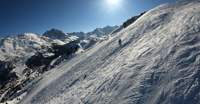 M&eacute;ribel dimanche 13 f&eacute;vrier 2022