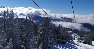 Chamrousse lundi 7 février 2022