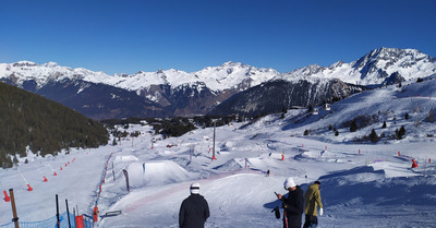 Courchevel dimanche 30 janvier 2022