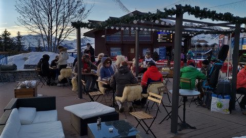 Les Arcs samedi 29 janvier 2022